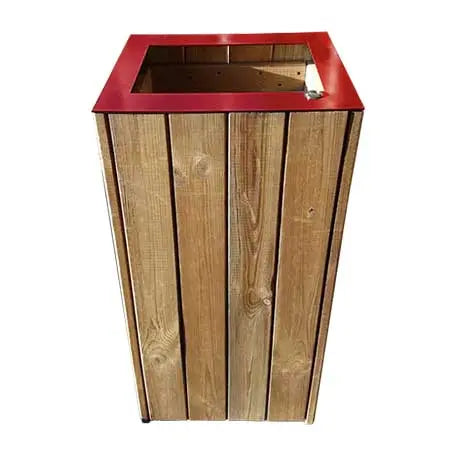 Corbeille bois 80L Wood Open