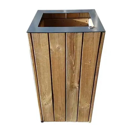 Corbeille bois 80L Wood Open