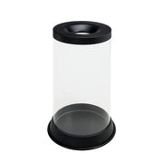 Corbeille antifeu transparent 80 litres france collectivités