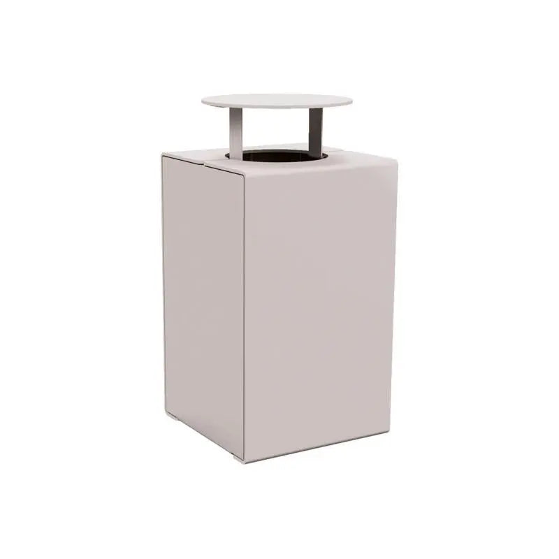 Corbeille KUB acier 120L avec couvercle france collectivités