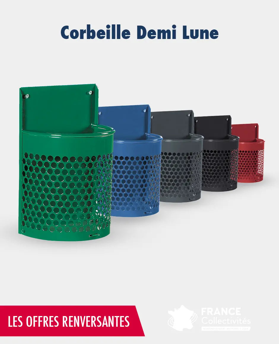Promo corbeille demi lune - France Collectivités
