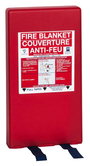 Couverture anti-feu 180 x 120 cm étui rigide france collectivités