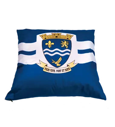 Coussin d'inauguration personnalisé france collectivités