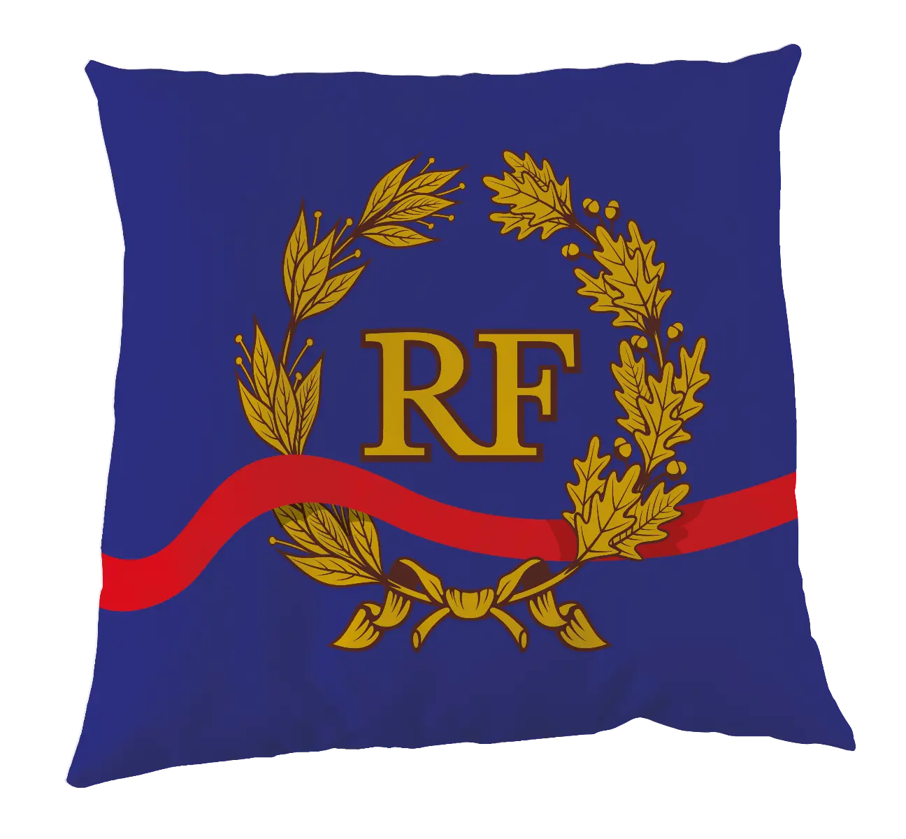Coussin d'inauguration personnalisé france collectivités