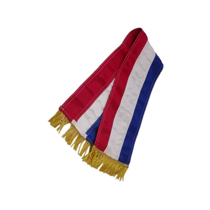 Cravate tricolore simple france collectivités
