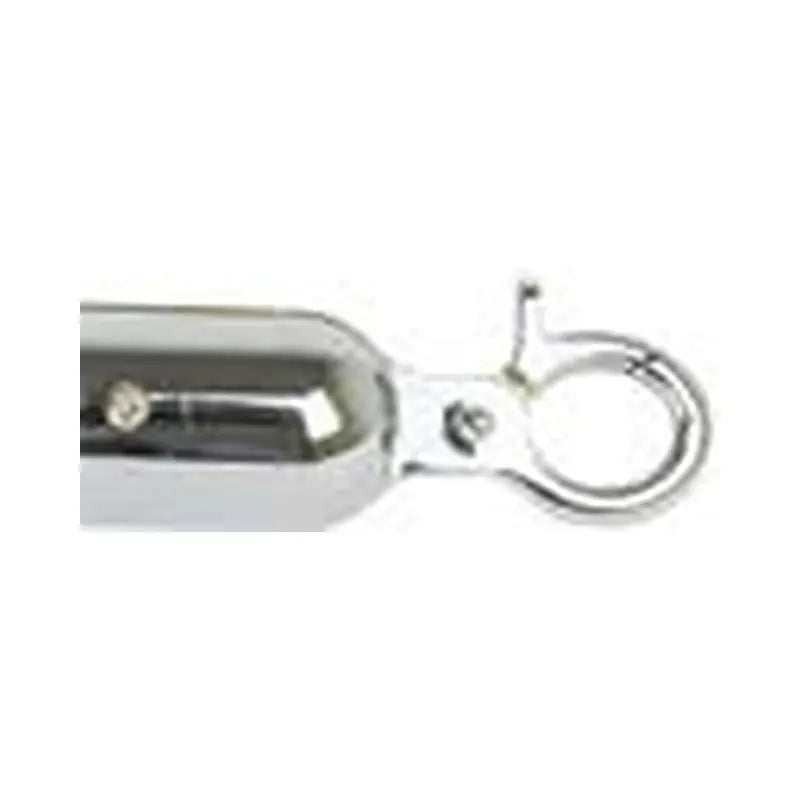 Crochet mousqueton inox brillant vendu à l'unité pour cordon