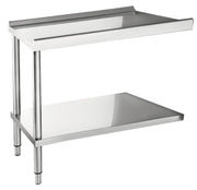 Table d’entrée ou de sortie pour lave-vaisselle 645 mm france collectivités