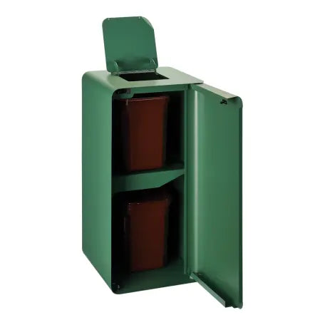 Borne de tri biodéchets 2x10L Cubatri Signature Rossignol