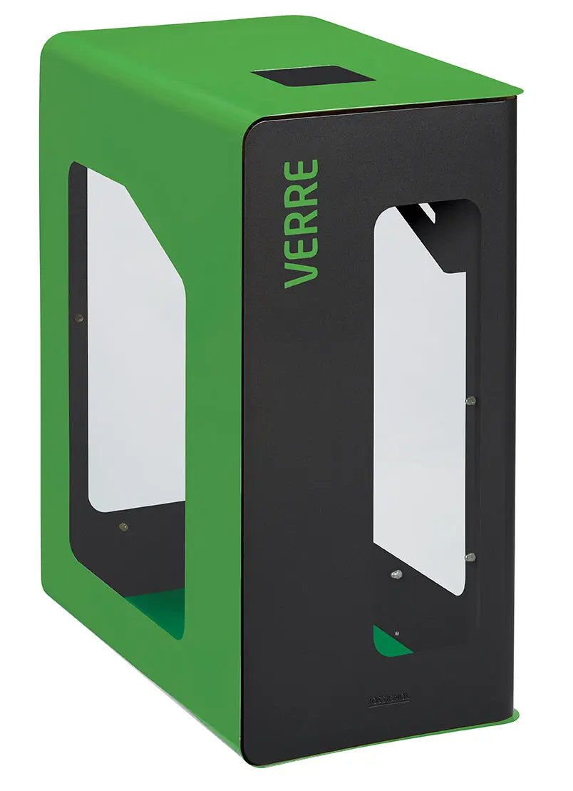 Corbeille pour tri sélectif vigipirate 90L Cubatri - France Collectivités