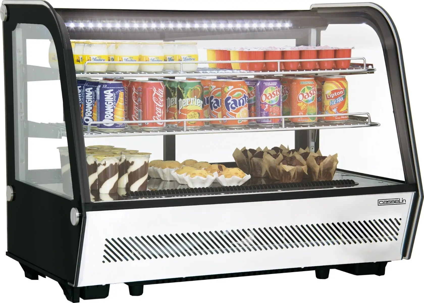 Vitrine réfrigérée à poser 160L Casselin