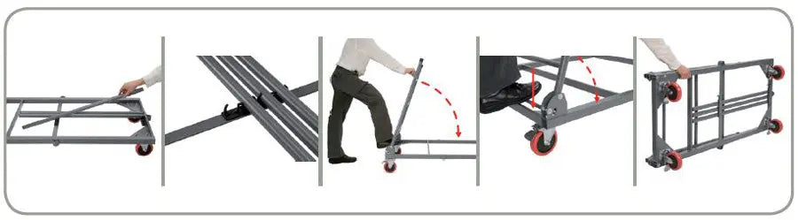 Chariot XLtrolley pour tables "Classic Collection" - France Collectivités