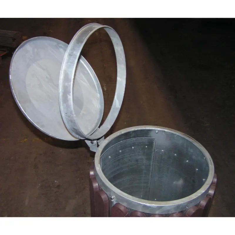 Corbeille en plastique recyclé 130L Stora
