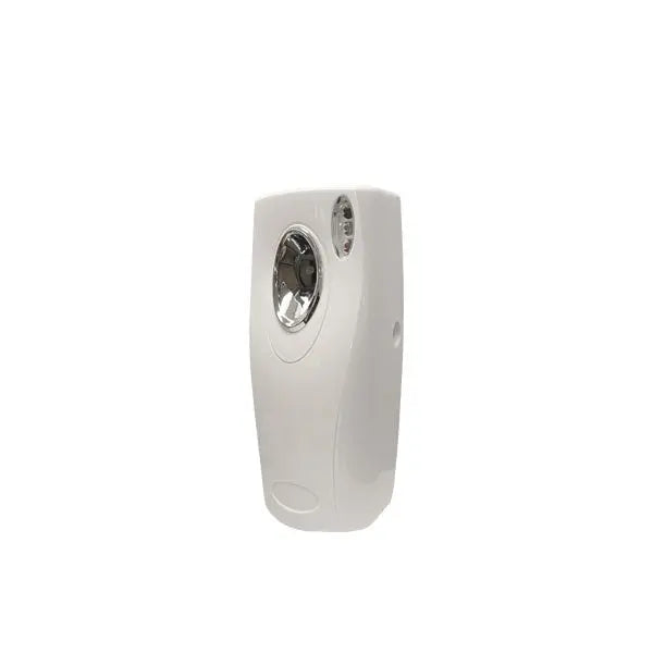 Diffuseur automatique de parfum mural blanc à témoin LED – France Collectivités