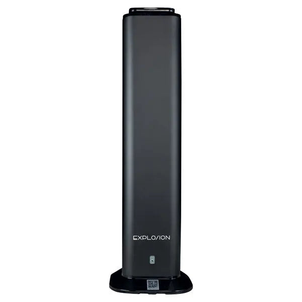 Diffuseur de parfum connecté Wi-Fi en aluminium noir, 3 000 m³ – France Collectivités