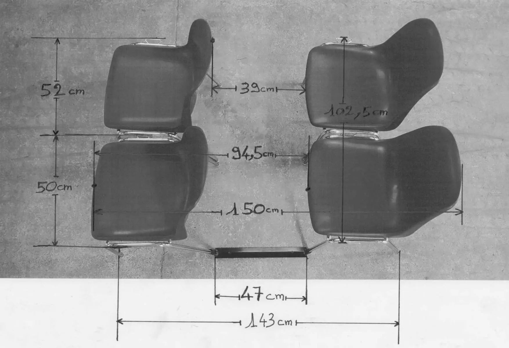Chaise coque plastique empilable Hélène Ø 22 mm - France Collectivités