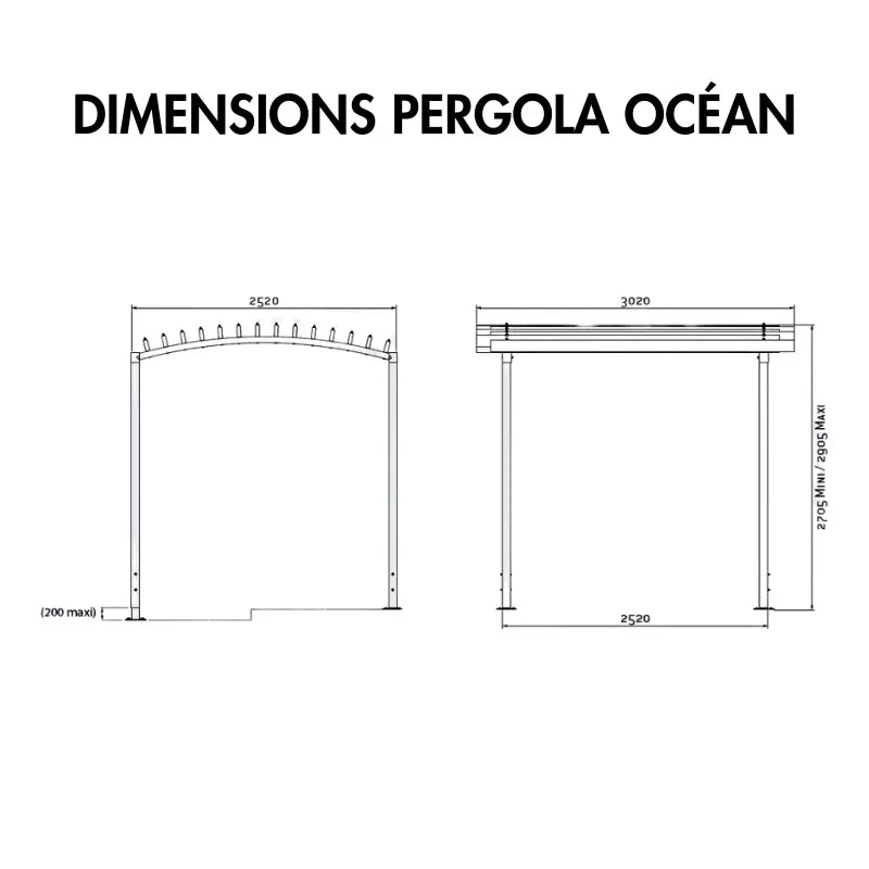 Pergola Océan - France Collectivités