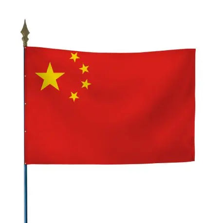 Drapeau Chine france collectivités