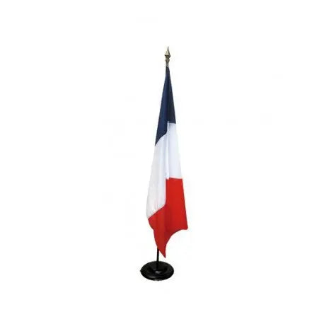 Drapeau intérieur de mairie en maille France - 100 x 150 cm france collectivités