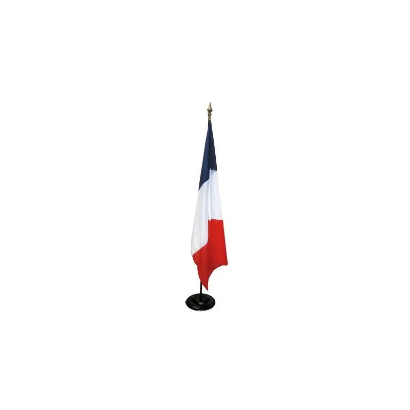 Drapeau intérieur de mairie en maille France - 100 x 150 cm france collectivités