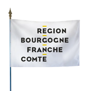 Drapeau et pavillon Bourgogne-Franche-Comté