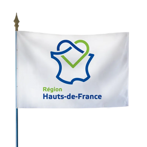 Drapeau et pavillon Hauts-de-France
