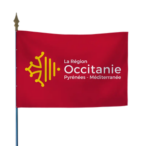Drapeau et pavillon Occitanie