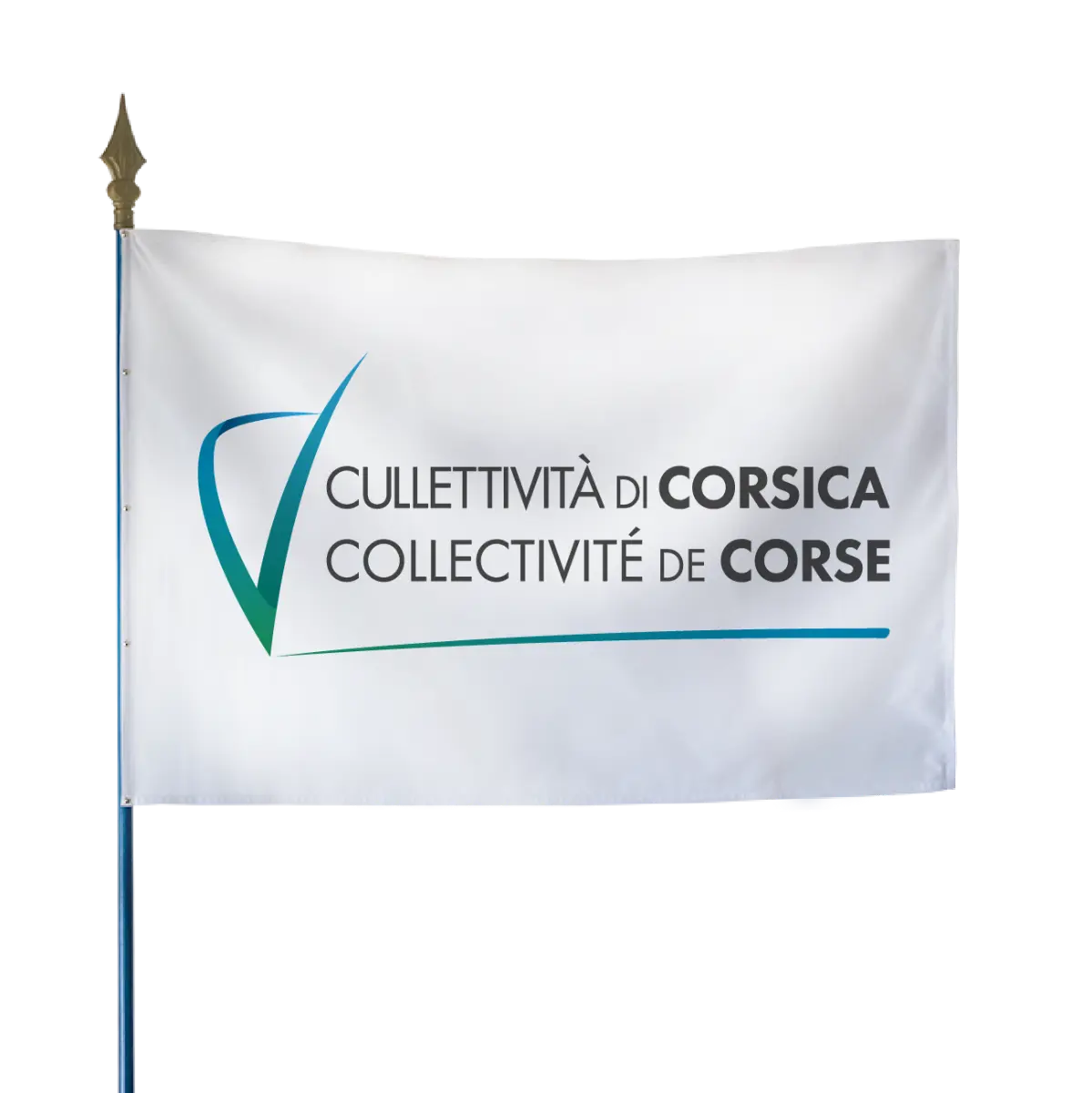 Le drapeau des régions administratives france collectivités