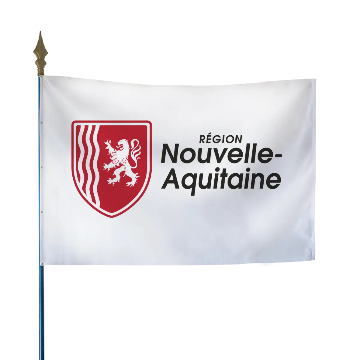 Le drapeau des régions administratives france collectivités