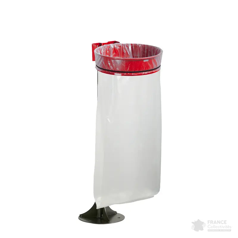 Support sac 110L Ecollecto sur poteau