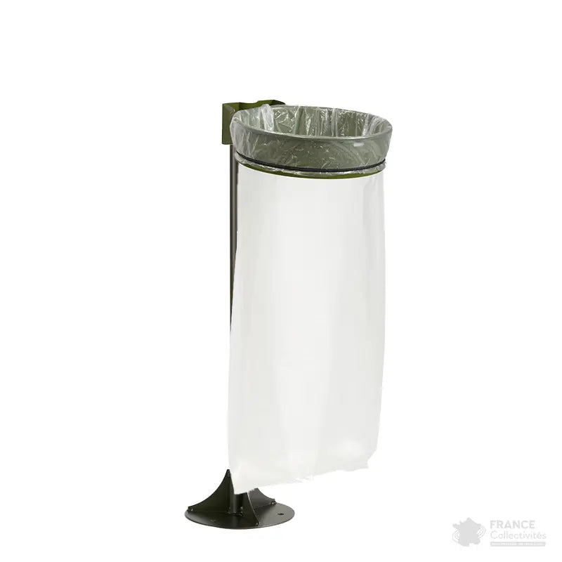 Support sac 110L Ecollecto sur poteau