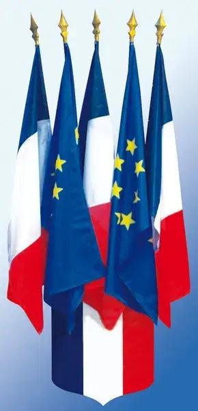 Ecussons porte drapeaux france collectivités