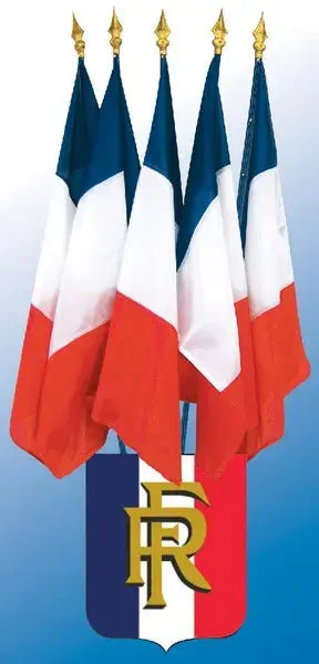 Ecussons porte drapeaux france collectivités