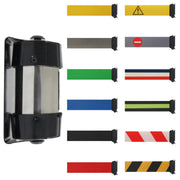 Enrouleur à sangle premium intérieur 2M x 5cm france collectivités