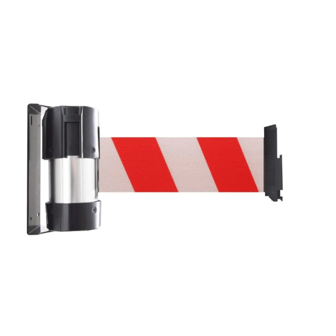 Enrouleur à sangle mural intérieur 4M x 10cm - Premium france collectivités