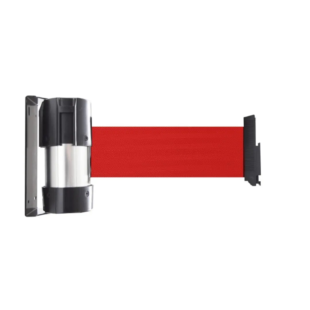 Enrouleur à sangle mural intérieur 4M x 10cm - Premium france collectivités