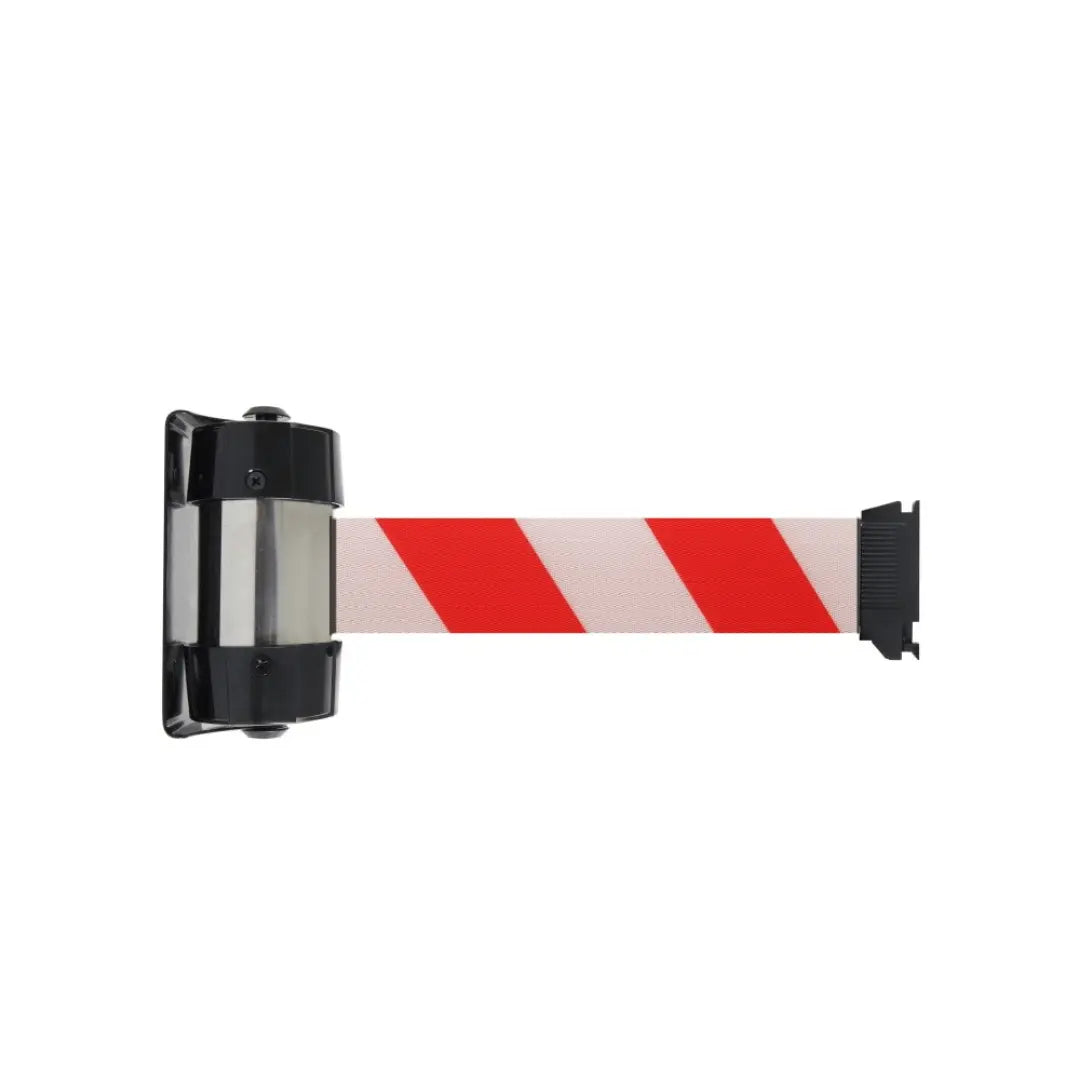 Enrouleur à sangle mural intérieur 4M x 5cm - Premium france collectivités
