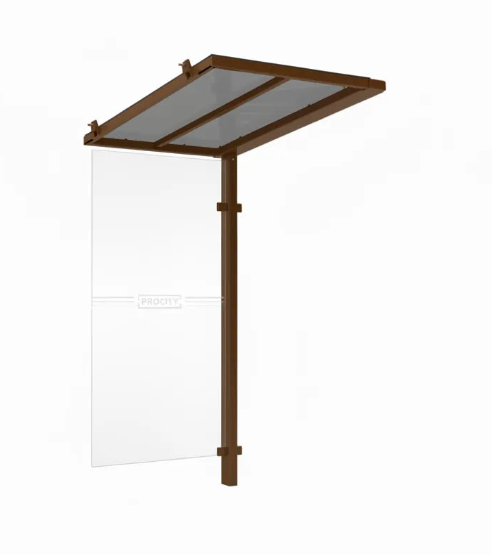 Extension par module intermédiaire pour abribus Conviviale® Procity