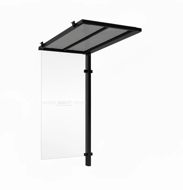 Extension par module intermédiaire pour abribus Conviviale® Procity