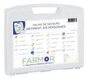 Valise de secours « Bâtiment » 4/6 personnes france collectivités