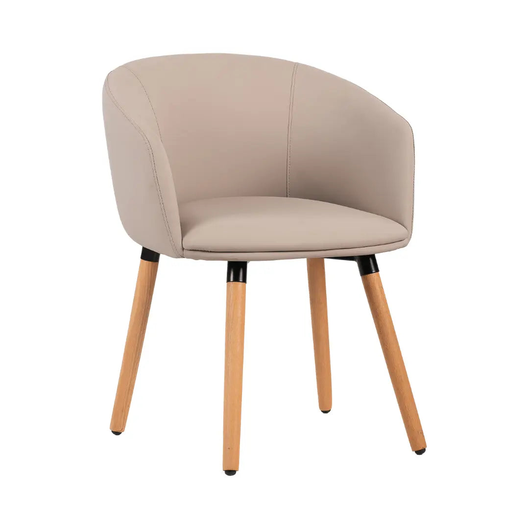 Fauteuil ARCO en tissu et pieds bois france collectivités