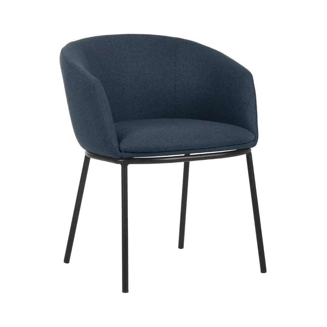 Fauteuil ARCO en tissu et pieds métal france collectivités