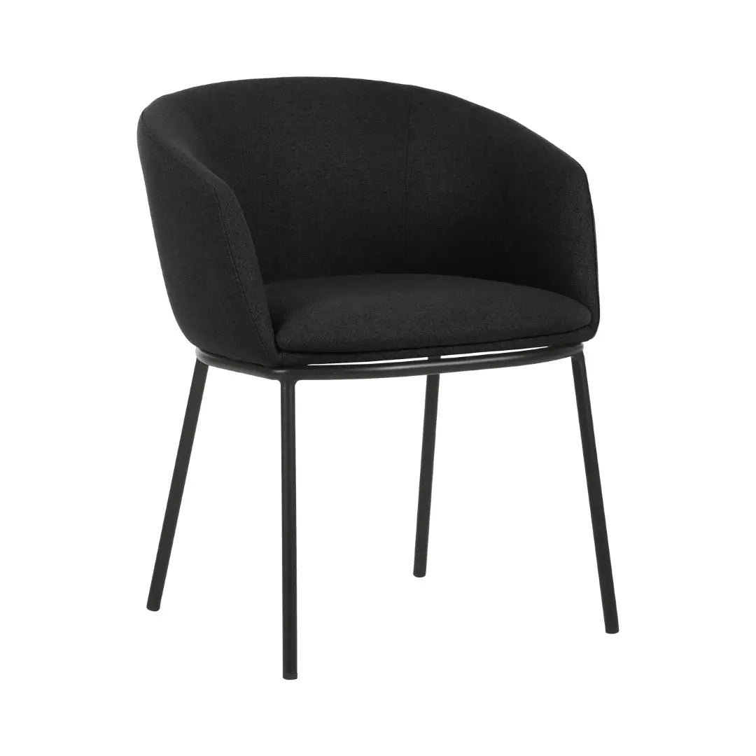 Fauteuil ARCO en tissu et pieds métal france collectivités