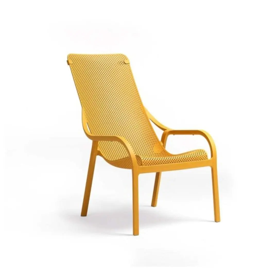 Fauteuil bas polypro Net lounge france collectivités