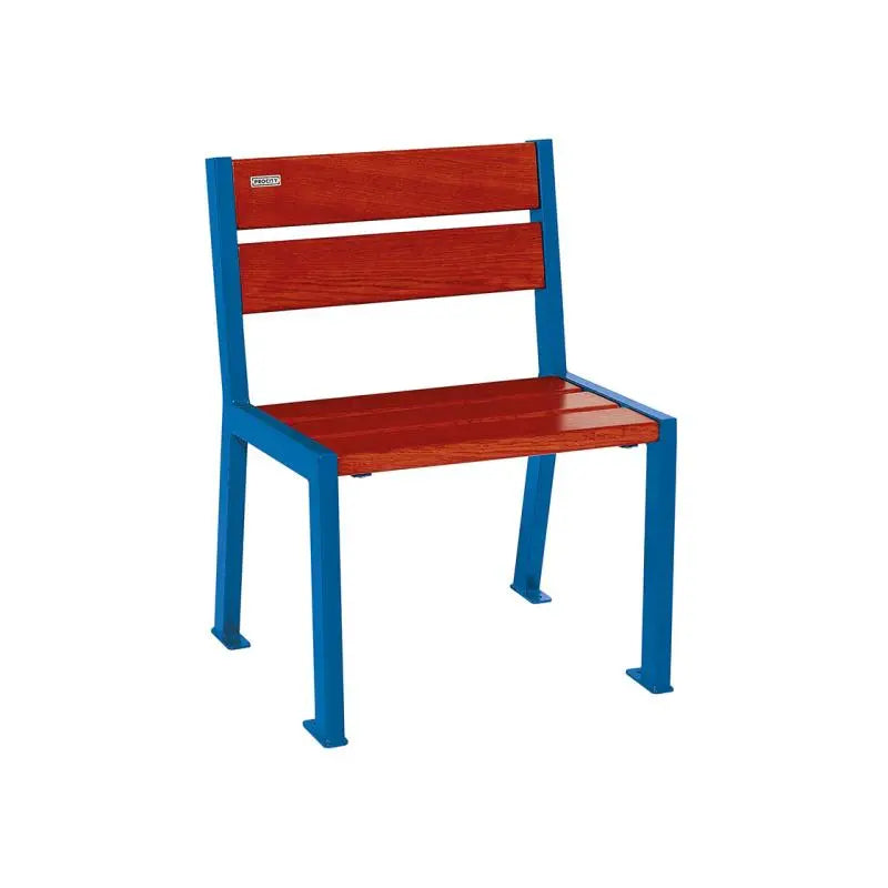 Fauteuil bois et acier Silaos