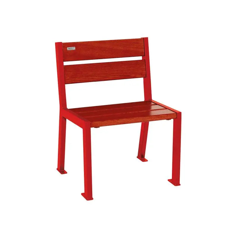 Fauteuil bois et acier Silaos