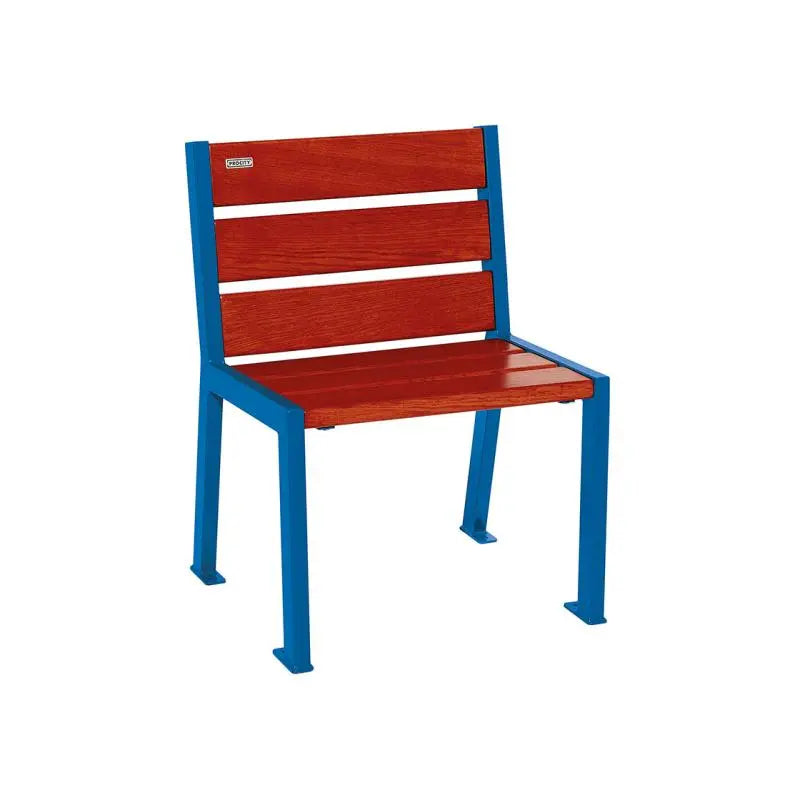 Fauteuil bois et acier Silaos