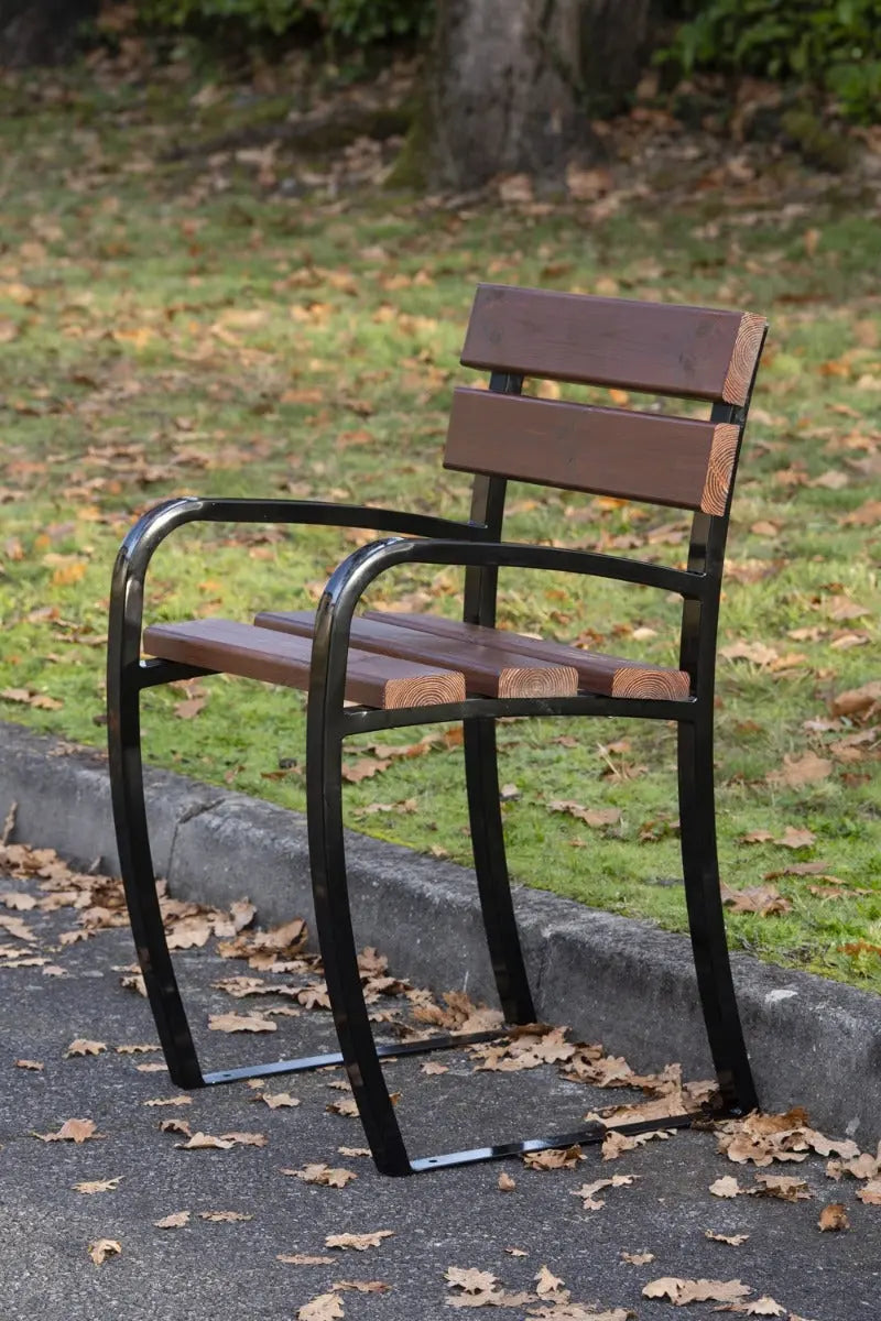 Fauteuil bois et acier Confidence Confort Senior