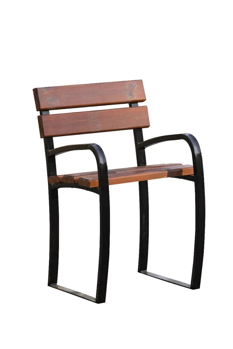 Fauteuil bois et acier Confidence Confort Senior