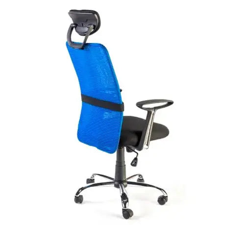 Fauteuil de bureau avec appui tête et roulettes Colorado france collectivités