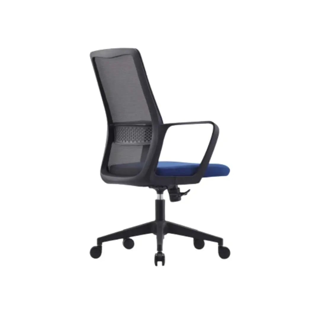 Fauteuil de bureau basculant et accoudoirs fixes Zigy